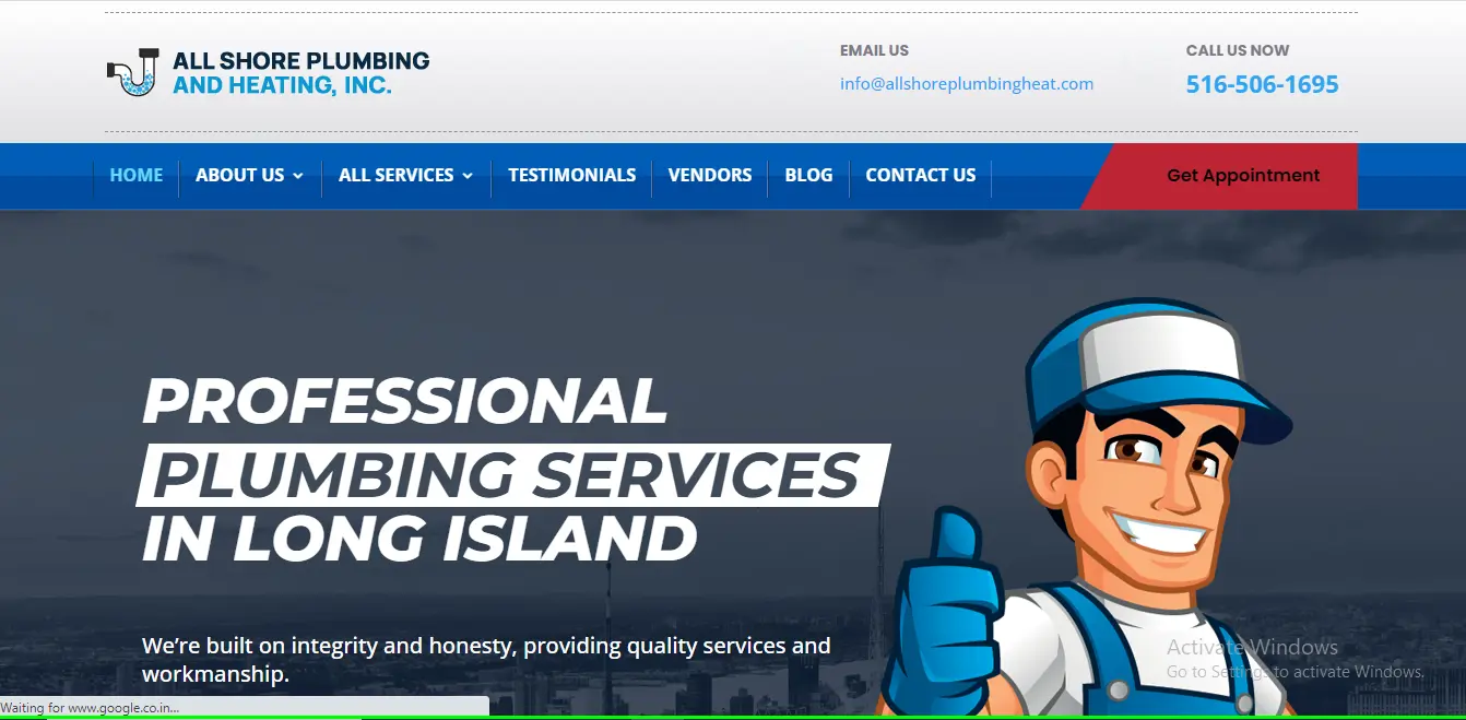 All Shore Plumbing and Heating